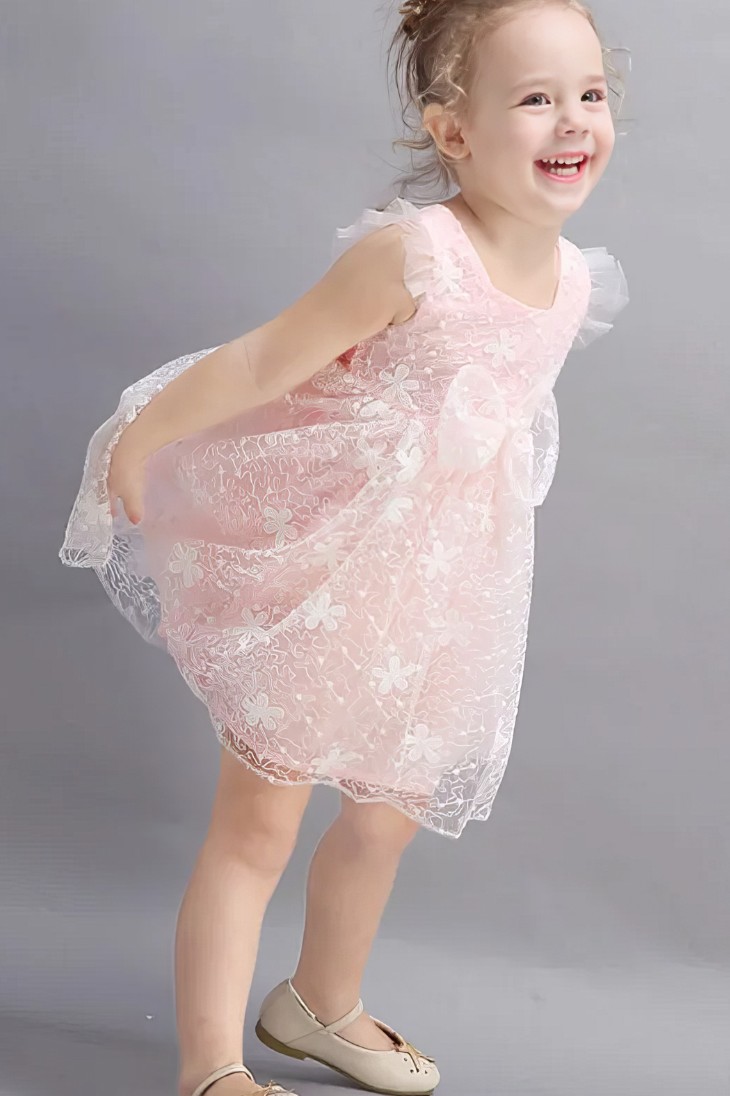 Robe Bébé Fleurie Fille Princesse – Lilia