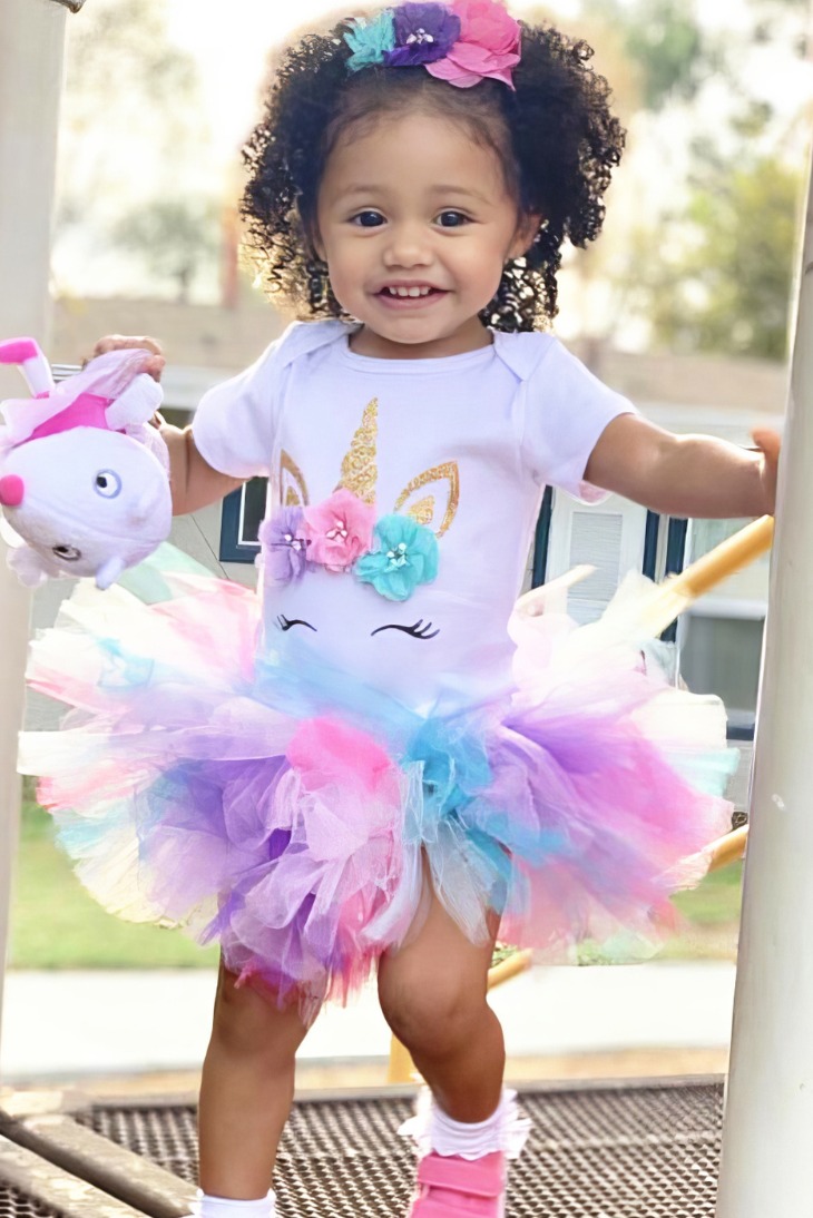 Robe Princesse Petite Licorne Fille – Luna