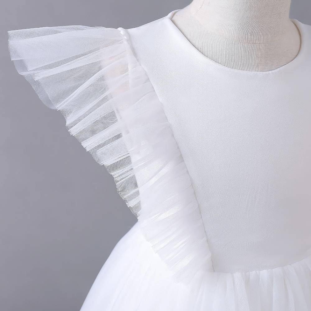 Robe Princesse Blanche Bébé Fille – Neige