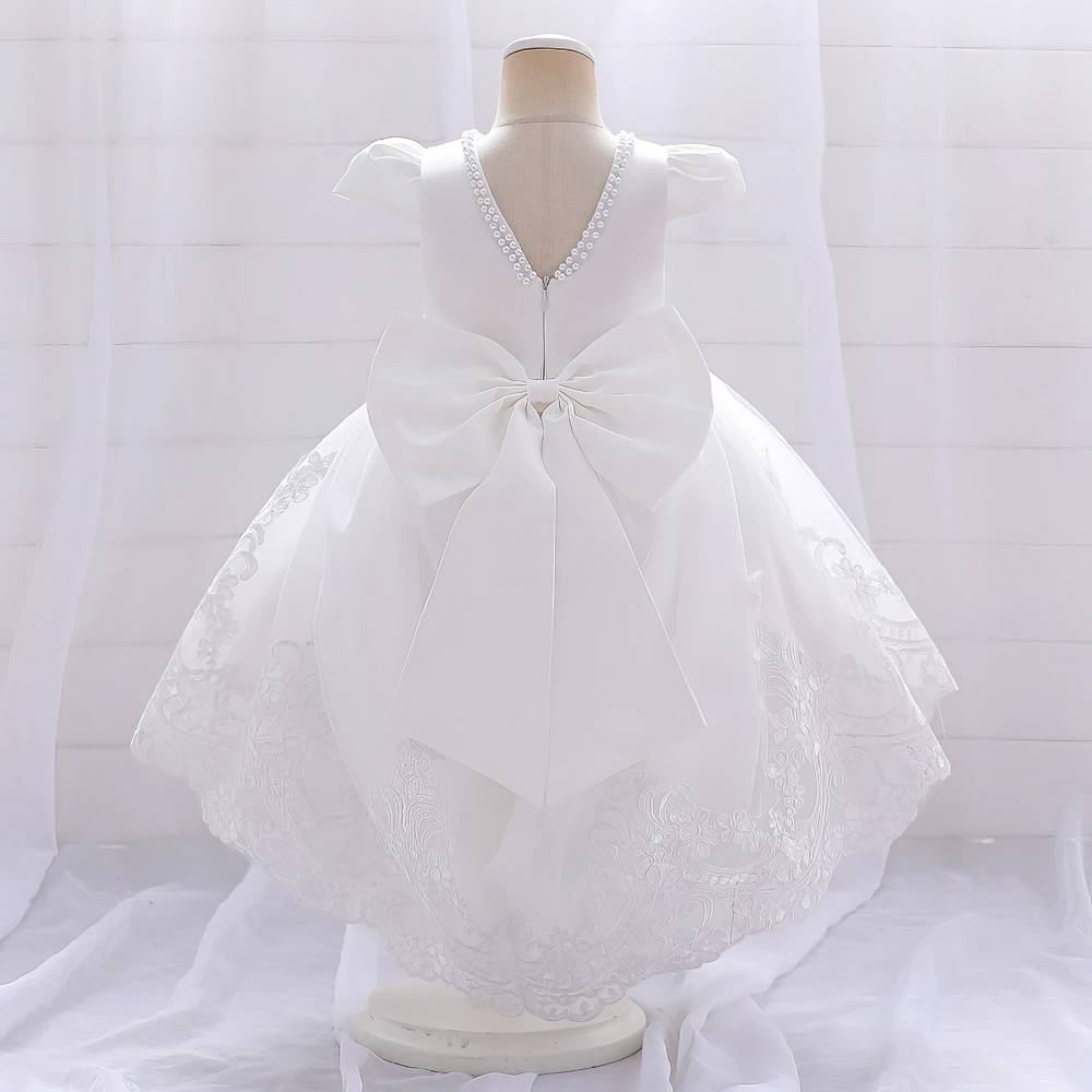 Robe Princesse Bébé Fille Grand Noeud – Noémie