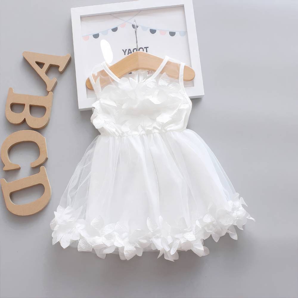 Robe Princesse Bébé Fille Pétales de Fleurs – Petal