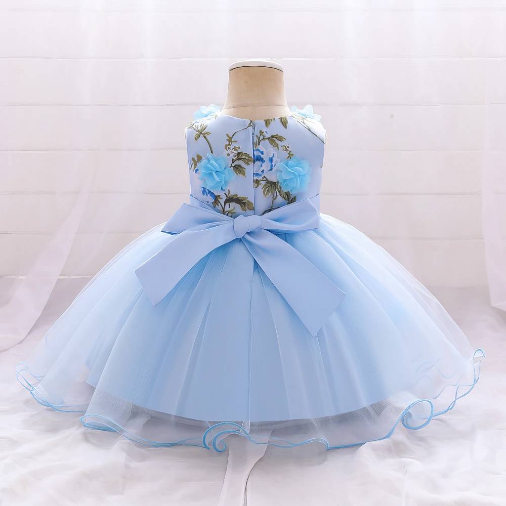 Robe Princesse Bébé Fille Fleurie – Dahlia