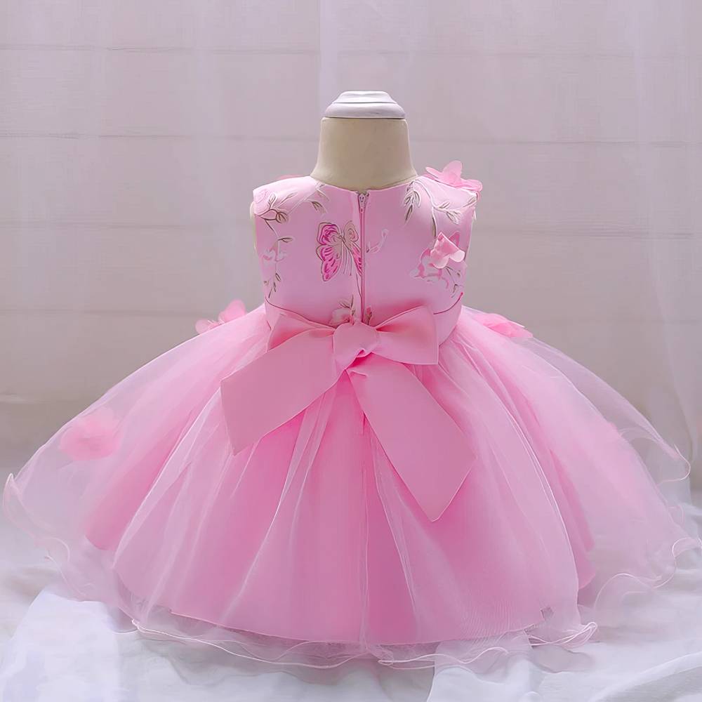 Robe Princesse Bébé Fille Fleurie – Dahlia