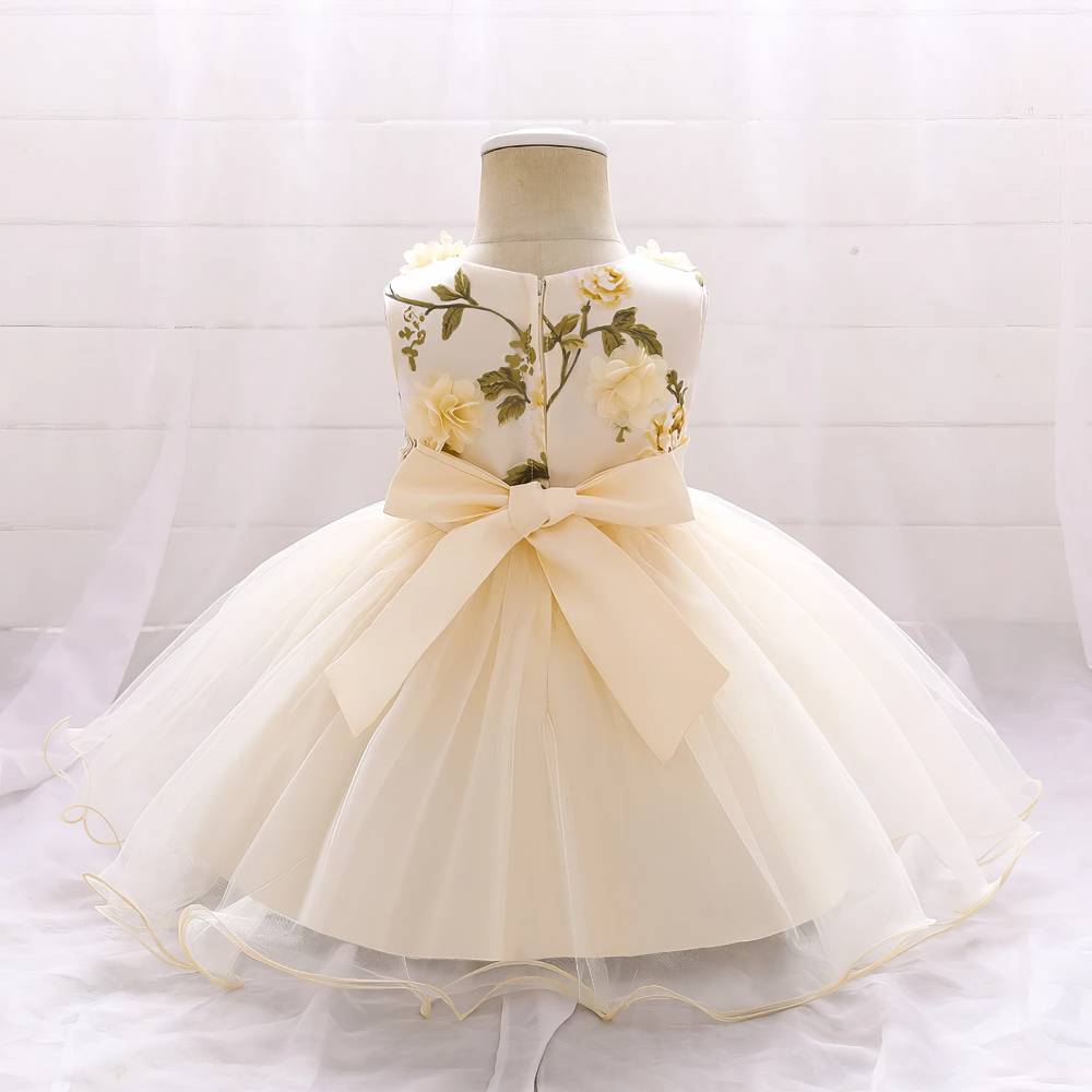 Robe Princesse Bébé Fille Fleurie – Dahlia
