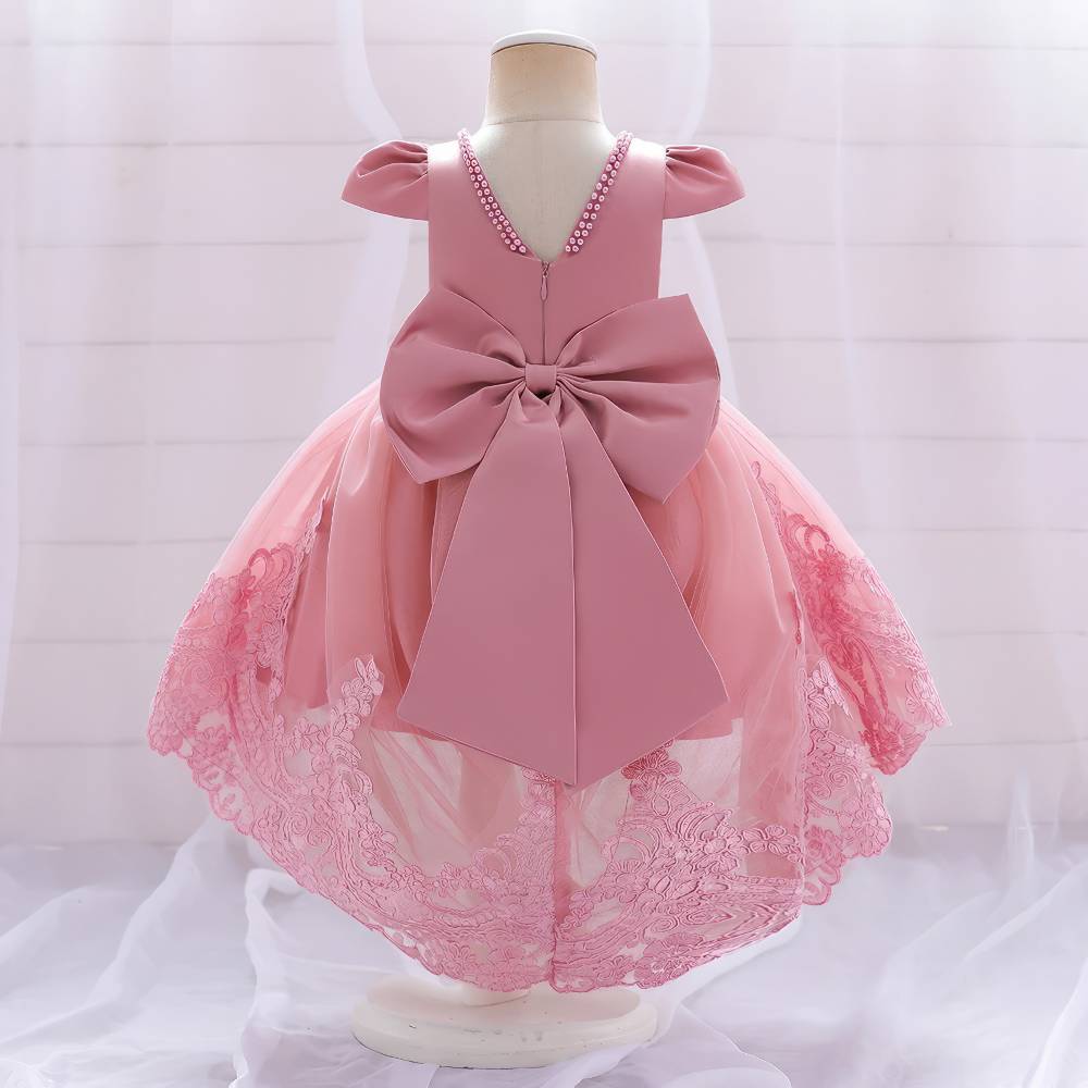 Robe Princesse Bébé Fille Grand Noeud – Noémie