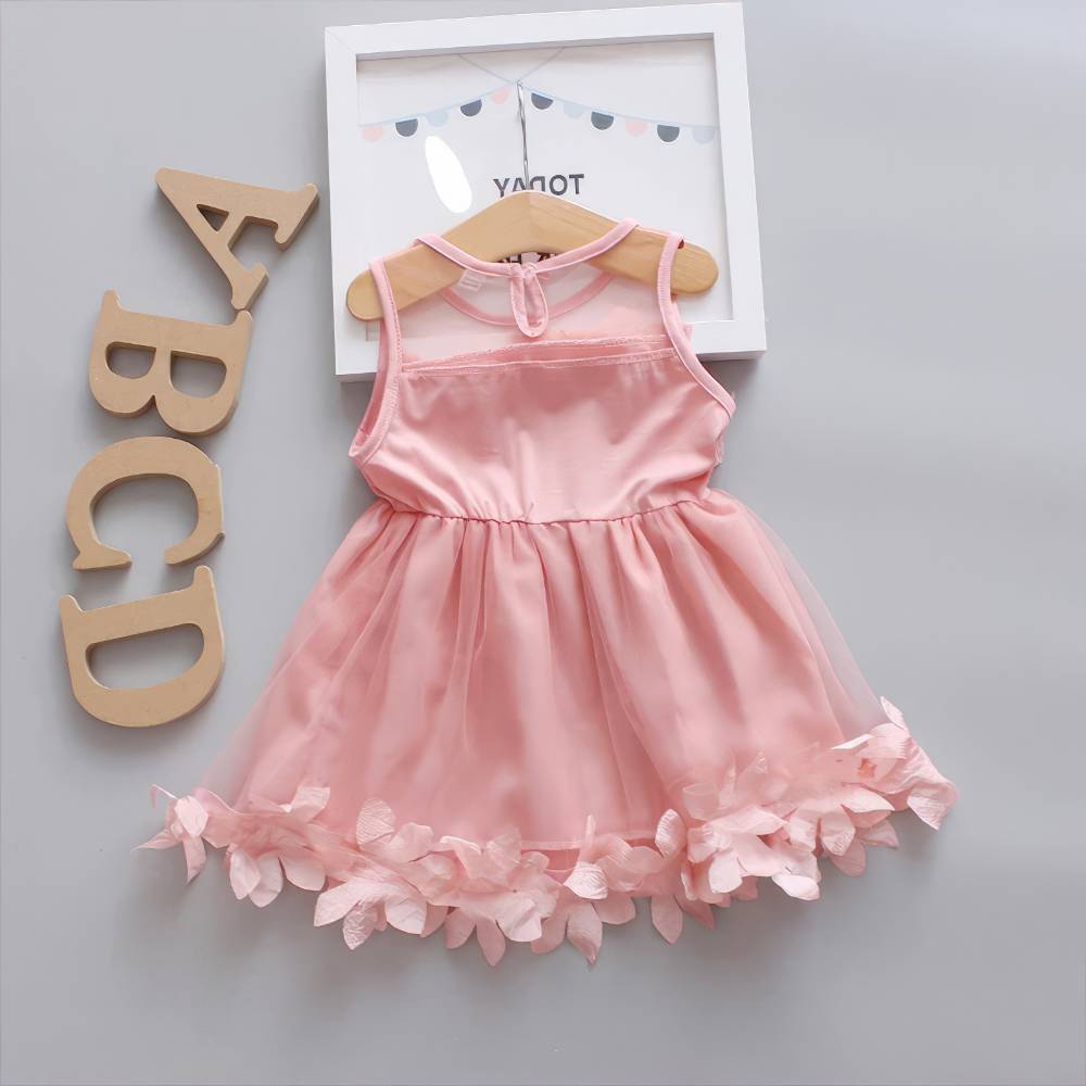 Robe Princesse Bébé Fille Pétales de Fleurs – Petal