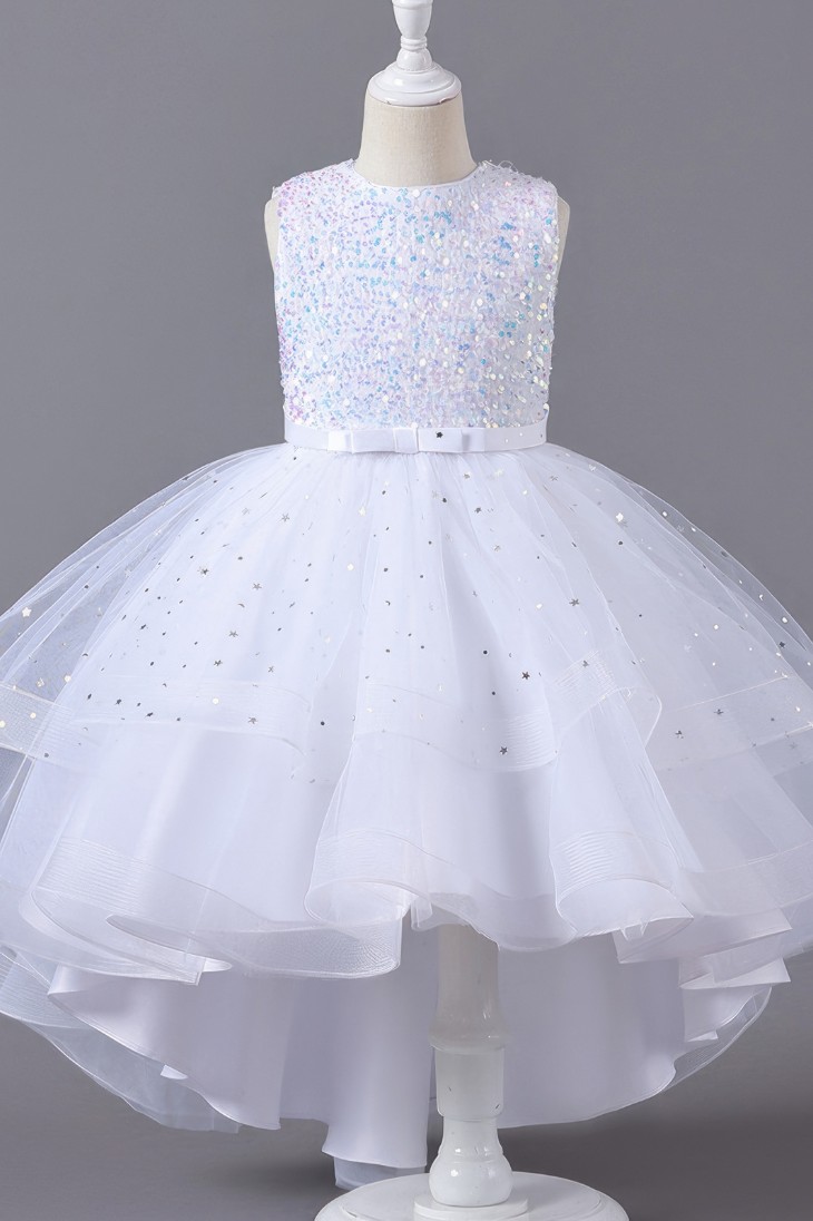 Robe Princesse Fille Paillette Fantaisie – Luna