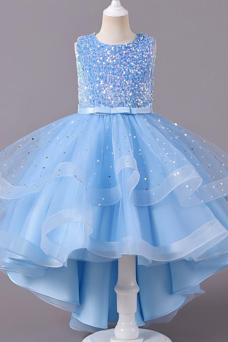 Robe Princesse Fille Paillette Fantaisie – Luna