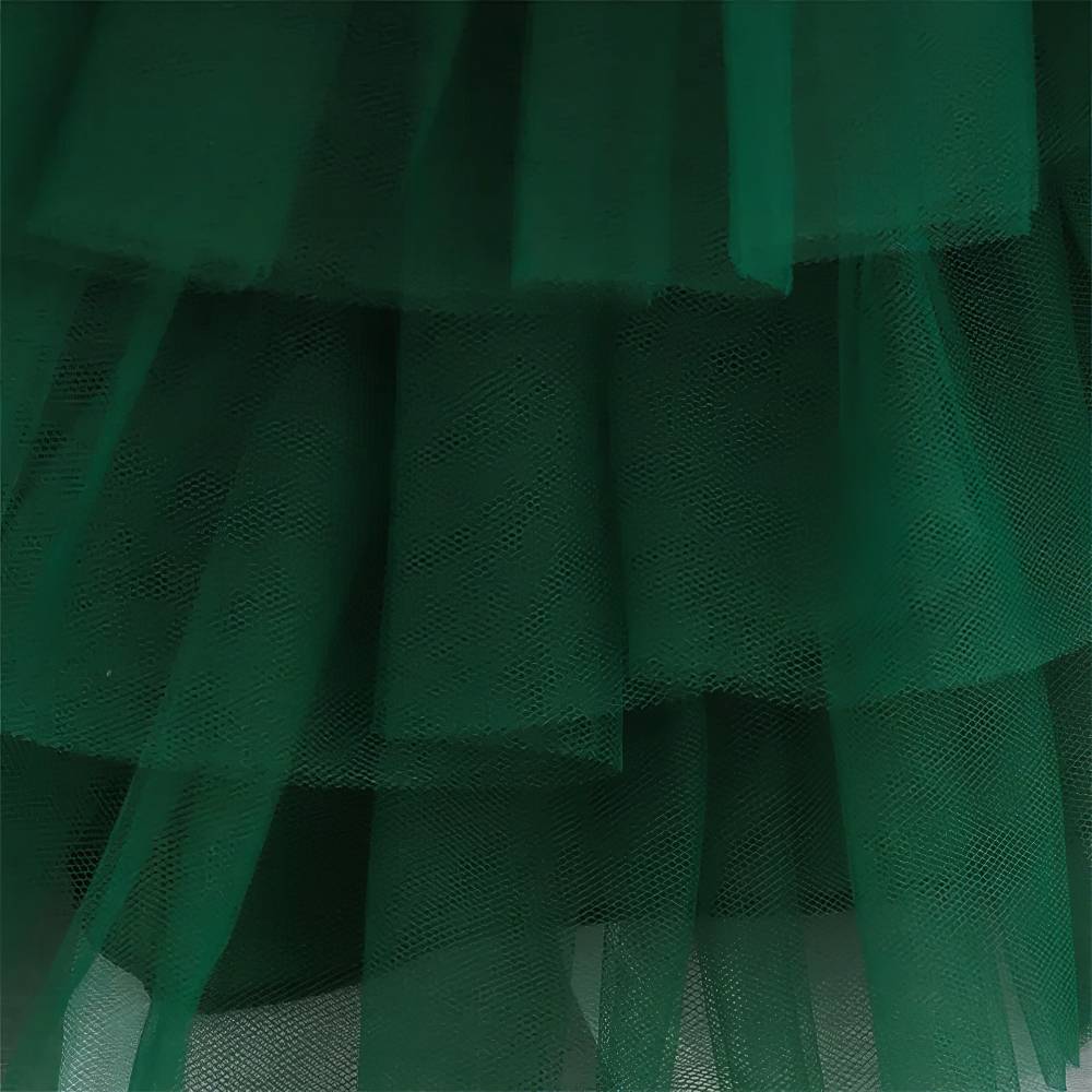 Robe Princesse Bébé Fille Volantée et Noeud à Paillettes – Éva